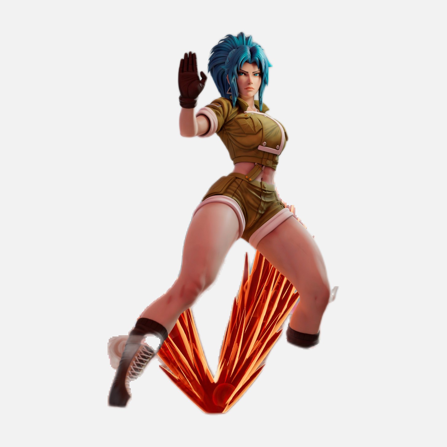 Leona Heidern, statuina da assemblare